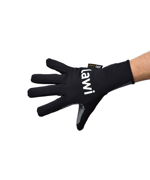 Handschuhe lang Winter REFLEX Mat. Softshell schwarz
